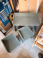 Peuter/kleuter kubus stoelen en bank/tafel set, Kinderen en Baby's, Ophalen, Gebruikt, Tafel(s) en Stoel(en)