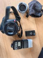 Nikon D40x met 16-135mm lens en flitser, Spiegelreflex, 10 Megapixel, Ophalen of Verzenden, Zo goed als nieuw