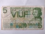 Bankbiljet 5 gulden 1966, Ophalen of Verzenden, 5 gulden