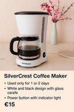 SilverCrest Coffee Maker – Like New, Ophalen of Verzenden, Zo goed als nieuw