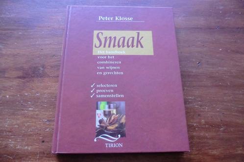 boek - Smaak - Peter Klosse, Boeken, Kookboeken, Gelezen, Ophalen of Verzenden