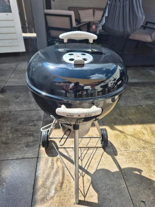 Weber barbecue met nieuwe pizza ring+steen 47cm, Tuin en Terras, Houtskoolbarbecues, Gebruikt, Ophalen