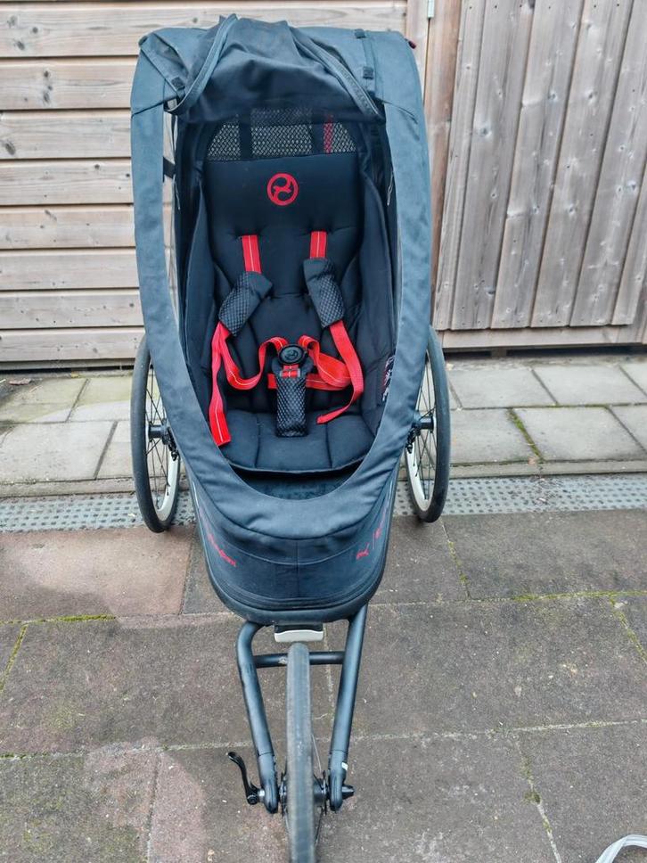 Puma  Cybex Zeno One hardloop- en fietskar, Kinderen en Baby's, Kinderwagens en Combinaties, Zo goed als nieuw, Kinderwagen, Overige merken