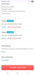 Kaarten Zwarte Cross, Twee personen