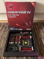 Asus Rampage IV Extreme Motherboard, Computers en Software, Moederborden, LGA 2011, ATX, Zo goed als nieuw, DDR3