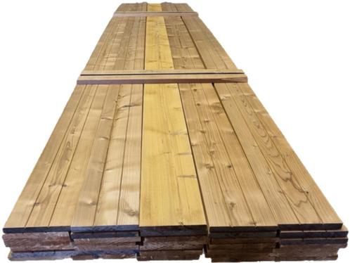 Thermowood planken 2.0x18.5 cm - nr: tp237, Tuin en Terras, Palen, Balken en Planken, Nieuw, Planken, Ophalen