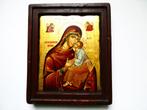 Byzantijns Icoon Onze-Lieve-Vrouw van Altijddurende Bijstand, Antiek en Kunst, Ophalen of Verzenden