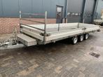 Hapert Tridem Asser plateau aanhanger (bj 2019), Auto diversen, Aanhangers en Bagagewagens, Gebruikt