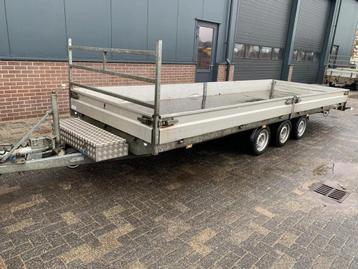 Hapert Tridem Asser plateau aanhanger (bj 2019) beschikbaar voor biedingen