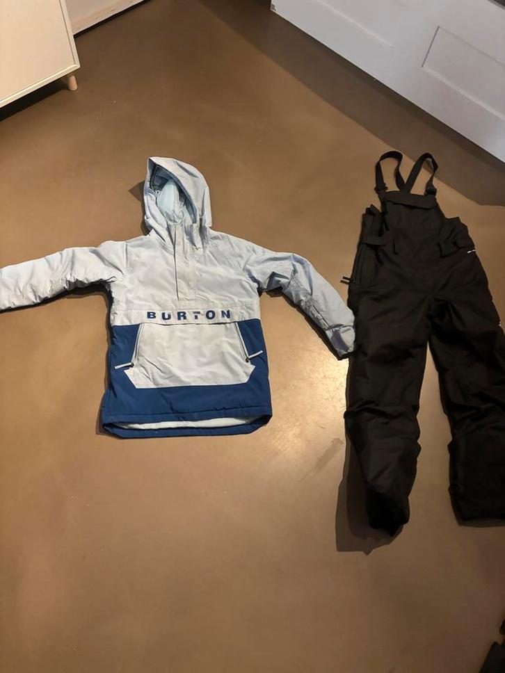 Wintersport set Burton jas & North Face broek - 12/13 jaar, Kleding | Heren, Wintersportkleding, Zo goed als nieuw, Pak, Overige maten