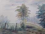 Aquarel landschap Terschelling Hoorn, Ophalen of Verzenden