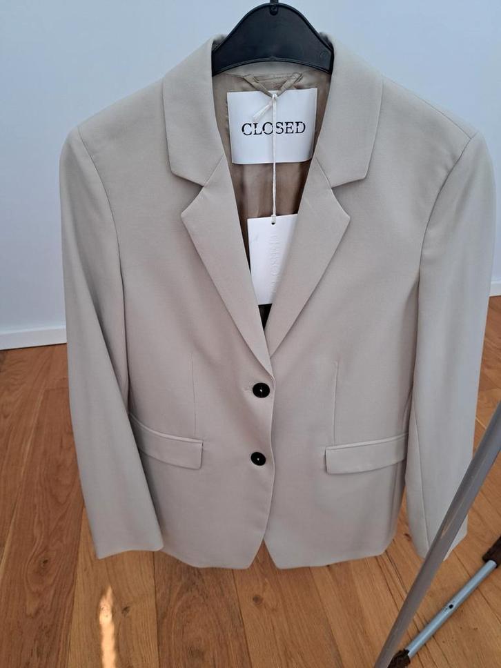 Closed Oversized Blazer - Maat XS - Nieuw, Kleding | Dames, Jasjes, Kostuums en Pakken, Nieuw, Jasje, Maat 34 (XS) of kleiner