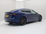 Tesla Model 3 Performance AWD 486pk 75 kWh [ AUTOPILOT+530KM, 27 €/maand, Zwart, Blauw, Origineel Nederlands