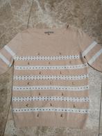 Supermooie trui Patrizia Pepe beige wit bijtjes maat 1 36 38, Kleding | Dames, Beige, Ophalen of Verzenden, Zo goed als nieuw