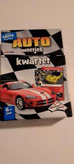 Auto kwartet teab, Ophalen of Verzenden, Zo goed als nieuw, Plaatje