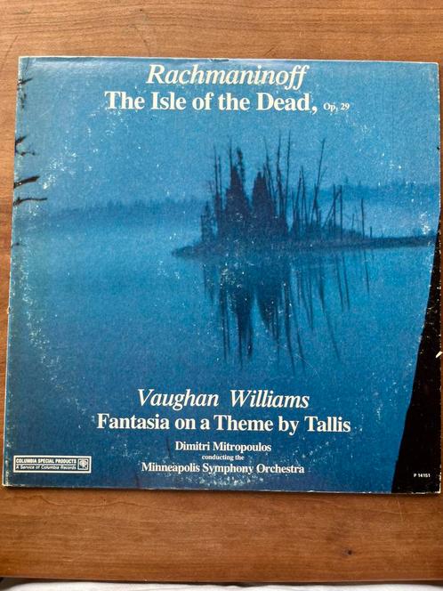 Rachmaninoff & Vaughan Williams – Vintage LP, Cd's en Dvd's, Vinyl | Klassiek, Gebruikt, Romantiek, Orkest of Ballet, Ophalen of Verzenden