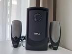 Dell computer speakers met subwoofer, Computers en Software, Pc speakers, Ophalen of Verzenden, Gebruikt, Audiokanaal 2, Dell
