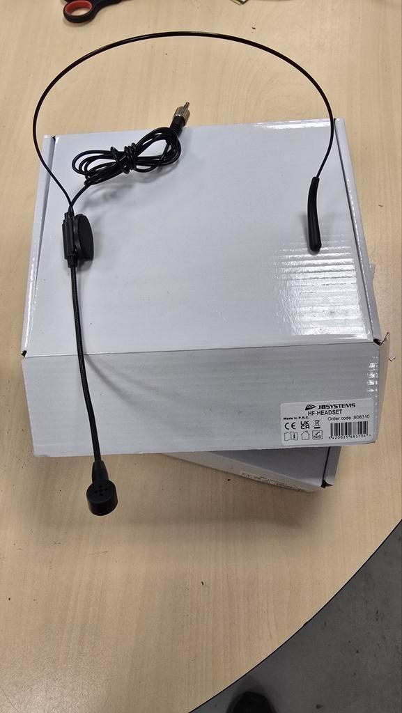 JB Systems HF-Headset - Nieuw in doos, Muziek en Instrumenten, Versterkers | Keyboard, Monitor en PA, Nieuw, Minder dan 500 watt