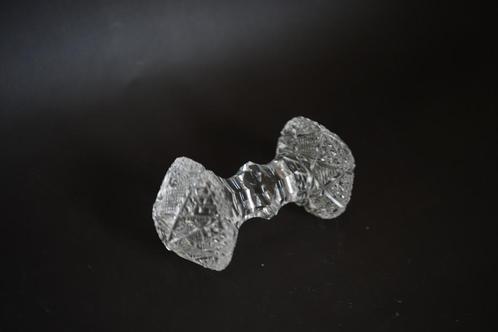 vintage antiek geslepen messenlegger kristal glas waaier., Antiek en Kunst, Antiek | Glas en Kristal, Ophalen of Verzenden