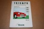 Triumph TR 2-6 Ersatzteilkatalog, Ophalen of Verzenden