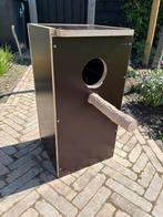 Broedblok betonplex, Dieren en Toebehoren, Vogels | Hokken en Kooien, Ophalen of Verzenden, Zo goed als nieuw, Hout, Overige typen