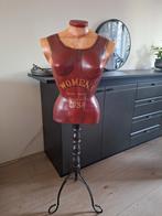 Vintage Damesbuste / paspop, op Standaard, Ophalen, Zo goed als nieuw