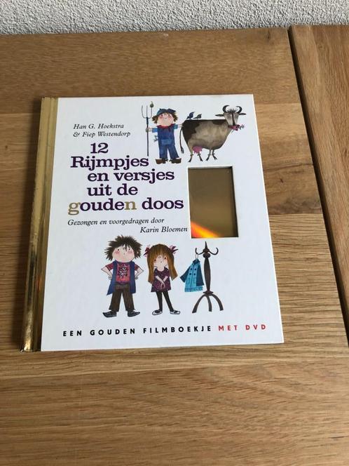 12 Rijmpjes en versjes uit de Gouden Doos met dvd 2005, Boeken, Kinderboeken | Jeugd | onder 10 jaar, Zo goed als nieuw, Fictie algemeen