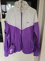 Nike Windrunner Jas - Paars/Wit Maat XL, Paars, Maat 46/48 (XL) of groter, Nike, Nieuw