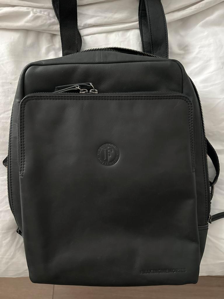 ≥ Feyenoord Lederen Rugtas Exclusief! — Tassen Rugtassen