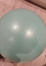 Fitnessbal / Yoga bal Lichtblauw met Pomp, Sport en Fitness, Yoga en Pilates, Ophalen of Verzenden, Zo goed als nieuw, Yoga-accessoire