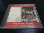 Margreeth de Jong orgel vrouwelijke componisten, Cd's en Dvd's, Met libretto, Overige typen, Ophalen of Verzenden, Zo goed als nieuw