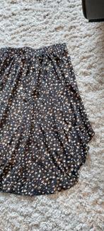 Rok zwart/bruin/witte print shein mt. 2xl zgan, Zwart, Maat 46/48 (XL) of groter, Ophalen of Verzenden, Zo goed als nieuw