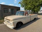 Ford F100 Fleetside Longbed 1966 LPG Airride NL kent, Auto's, Oldtimers, Achterwielaandrijving, Overige bekleding, Handgeschakeld