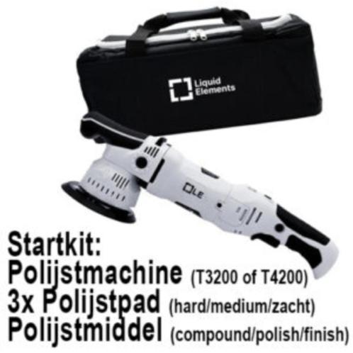 Liquid Elements excentrische starter kit met T3200 of T4200, Auto diversen, Onderhoudsmiddelen, Ophalen of Verzenden