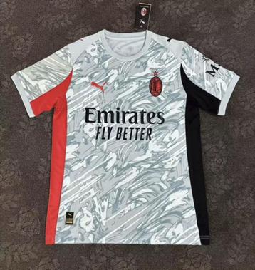 25/26 AC Milan uitshirt beschikbaar maat S/M/L/XL beschikbaar voor biedingen