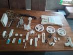 Wii plus wii spullen, Spelcomputers en Games, Spelcomputers | Nintendo Wii, Ophalen, Gebruikt, Met 2 controllers, Met games