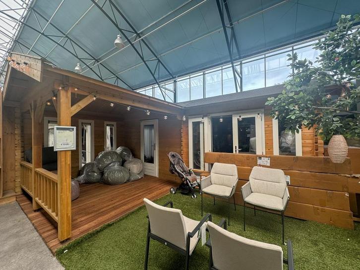 Showmodel Tuinhuis Lugarde | Maatwerk - OP = OP, Tuin en Terras, Tuinhuizen, Zo goed als nieuw, Tuinhuis, Hout, 500 cm of meer