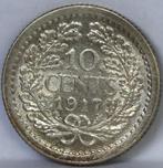 10 Cent 1917 UNC, Postzegels en Munten, Munten | Nederland, Zilver, Koningin Wilhelmina, 10 cent, Ophalen of Verzenden