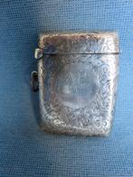 Antiek lucifer doosje in zilver – ca. 1900, Antiek en Kunst, Ophalen of Verzenden, Zilver