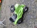 Groene speel traktor, Ophalen, Gebruikt