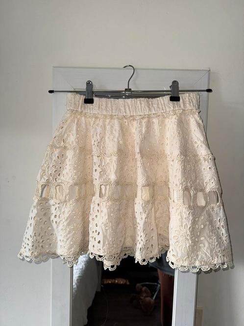 Nikkie broderie skirt maat 36, Kleding | Dames, Rokken, Nieuw, Maat 36 (S), Overige kleuren, Boven de knie, Ophalen of Verzenden