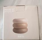 Gusta serveerset - Nieuw in doos, Nieuw, Ophalen of Verzenden, Kom(men), Effen