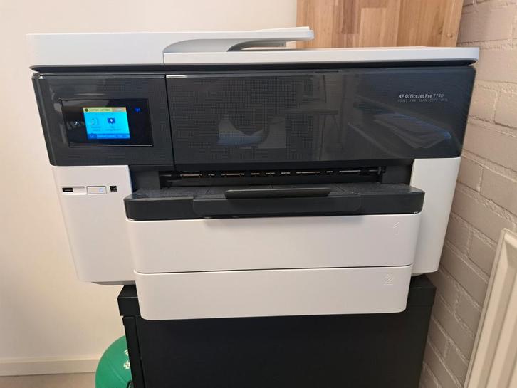 HP Officejet Pro 7740 A3 Printer - 2 Lades, Computers en Software, Printers, Ophalen