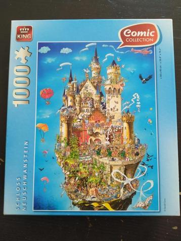 Comic collection puzzel Schloss Neuschwanstein 1000 stukjes beschikbaar voor biedingen