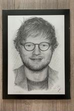 Tekening van Ed Sheeran, Antiek en Kunst, Kunst | Tekeningen en Foto's, Ophalen of Verzenden