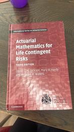 Actuarial Mathematics for Life Contingent Risks, Boeken, Ophalen of Verzenden, Beta, Zo goed als nieuw, WO