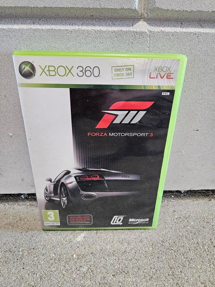 Xbox 360 Game - Forza Motorsport 3, Spelcomputers en Games, Games | Xbox 360, Gebruikt, Racen en Vliegen, 1 speler, Vanaf 3 jaar