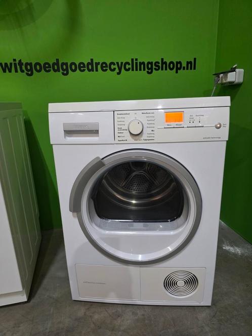 SIEMENS WARMTEPOMP DROGER ACTIV TECHNOLOGIE, Witgoed en Apparatuur, Wasdrogers, Zo goed als nieuw, Overige typen, Voorlader, 6 tot 8 kg