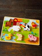 Boerderij Dieren Puzzel 3D hout, Ophalen of Verzenden, Zo goed als nieuw, Van hout, Minder dan 10 stukjes
