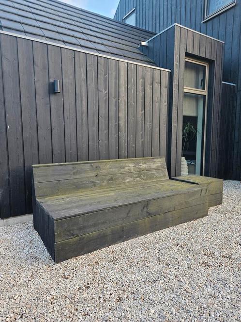 Tuinbank Douglas loungebank, Tuin en Terras, Tuinbanken, Gebruikt, Hout, Ophalen